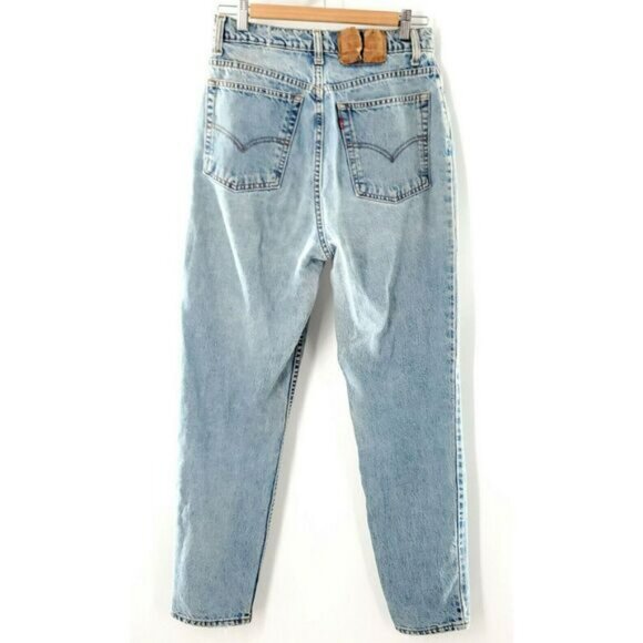 Levi's‎ 512 Women's Light Blue Vintage Jeans Size 13 Short Slim Fit Tapered leg - Picture 2 of 4